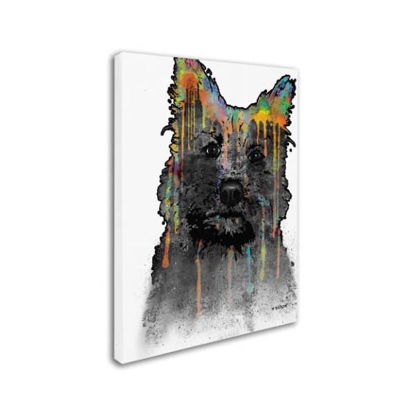 Marlene Watson 'Cairn Terrier' Canvas Art,35x47